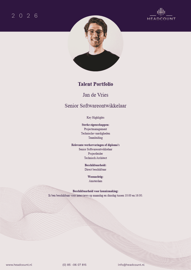 (version 2) Headcount CV